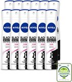 Nivea 12 x Deospray Invisible Black & White - 150 ml