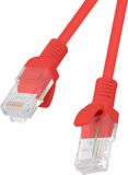 Lanberg 0,5 m rode Cat.6 UTP Ethernet-netwerkkabel PCU6-10CC-0050-R