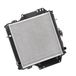 MAXGEAR Motorradiator AC268063 voor Samurai SUV (SJ_) 26 mm 375 mm aluminium