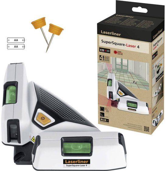 Laserliner SuperSquare-Laser 4 Vloercontrolelaser