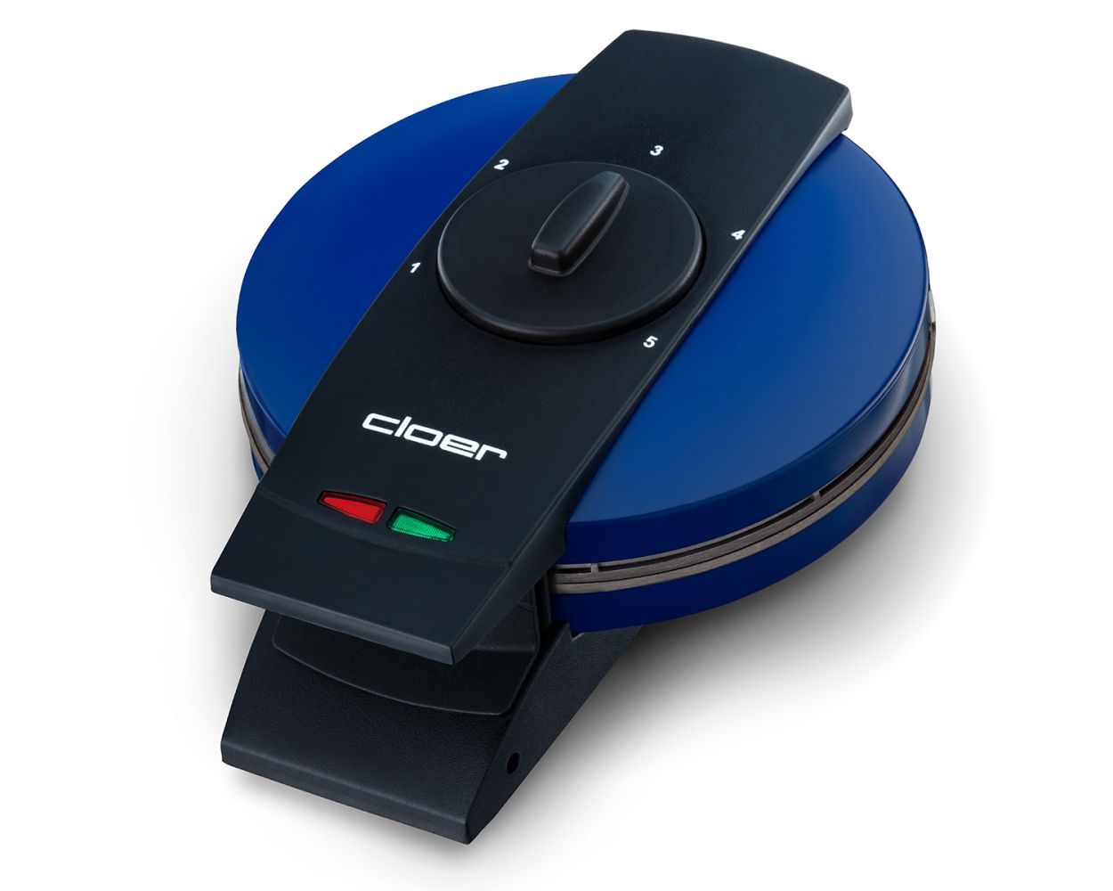 Cloer 2632 - Wafelijzer - 750W - Zwart/Blauw