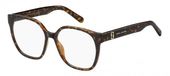 Marc Jacobs Marc 726 086 Havana Vierkant Kunststof/Carbon Brilmontuur