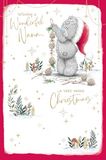 Me To You Tatty Teddy Leuke Kerstkaart Voor Prachtige Nana 5x8ins - Officiële Collectie