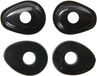 Kellermann richtingaanwijzer montageplaat mounting plate turn signa black