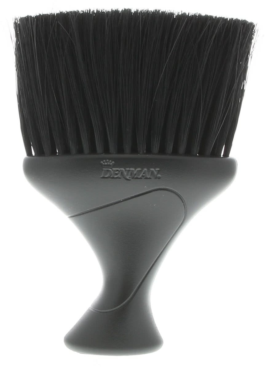 Pool Power Denman Nekborstel Duster Brush Borstel Ref.DE078BB Zwart/Zwart 1Stuks