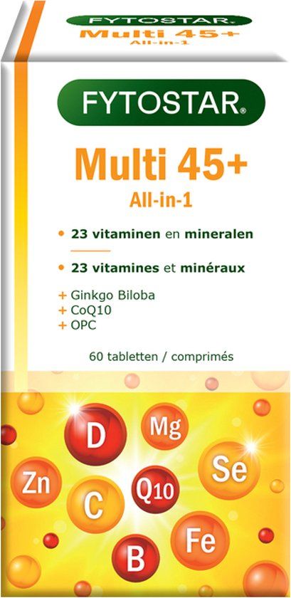 Fytostar Multi 45+ All-in-one Formule - 60 Tabletten