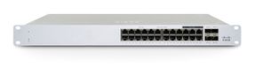 Cisco Meraki MS130-24P Managed L2 Gigabit Ethernet PoE 1U White