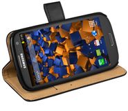 mumbi Bookstyle Case voor Samsung Galaxy S3 / S3 Neo - Zwart