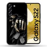 Beschermhoes Your Next Beschermhoes voor Samsung Galaxy S22, motief doodskop