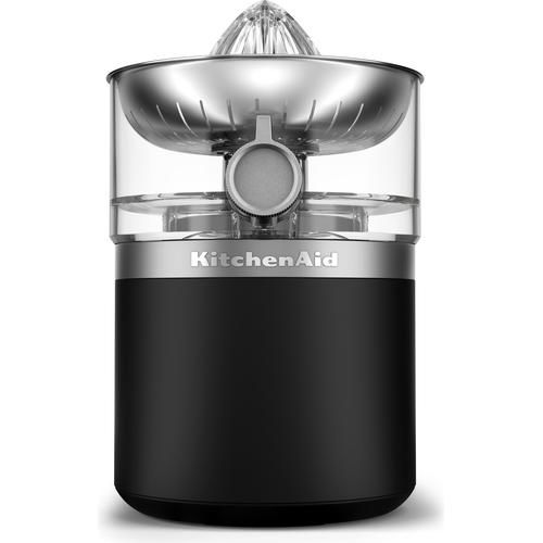 KitchenAid 5KCJR160BM Electric Citrus Juicer Black, Transparent