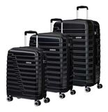 American Tourister Activair 3 4-wiel bagageset 3st. - Harde bagage - TSA slot - universe black