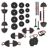 HMS 6-in-1 Krachttraining Set - 20 kg