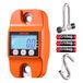 VEVOR Balance numérique, 400 kg, balance suspendue, précision, 100 g, balance électronique portable pour ferme, chasse, pêche, avec boîtier en aluminium moulé, écran LCD, 3 unités