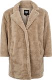 Urban Classics Oversized Sherpa Winterjas Creme 2XL