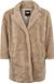 Urban Classics Oversized Sherpa Winterjas Creme 2XL