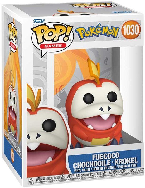 Funko Pop! Games Pokémon Fuecoco Vinylfiguur