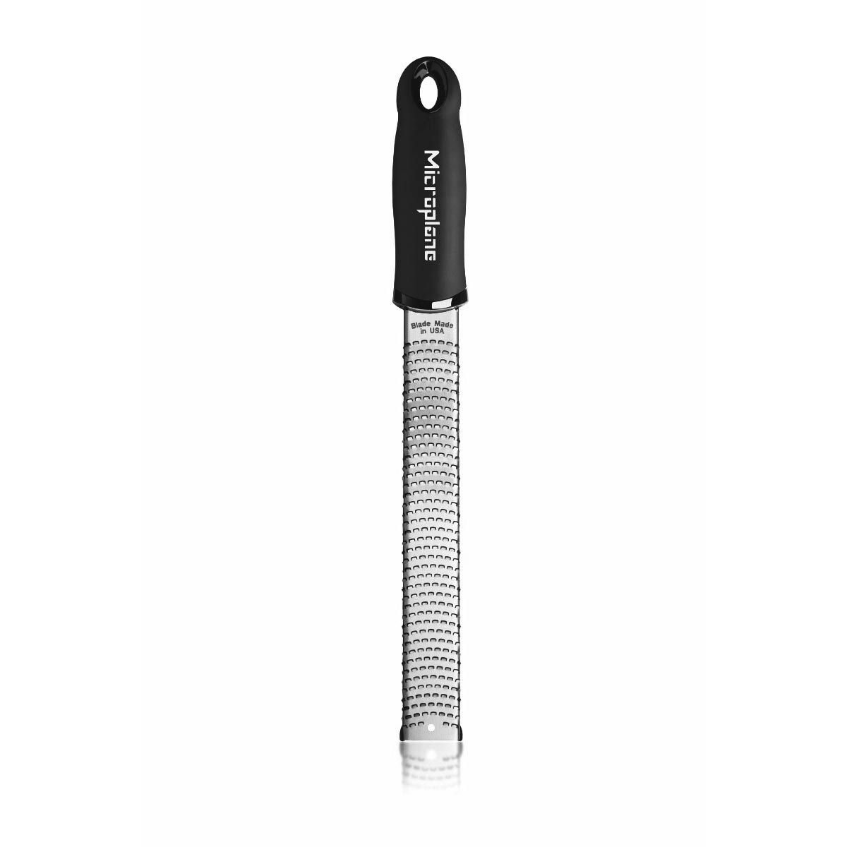 Microplane 46020 Premium Rasp Zester - Black - Stainless Steel