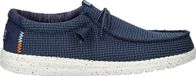 HEYDUDE Wally Sport Instappers blauw Canvas - Maat 43