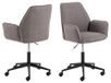 AC Design Glenda Gecapitonneerde zitting Gecapitonneerde rugleuning Licht Grijs/Grijs Stof/Staal