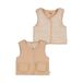 Feetje reversible gilet Forest Garden - beige