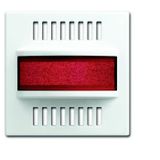 Busch-Jaeger Centrale plaat met tekstveld Busch-Infoline® alarm alpinewit - Busch-balance® SI
