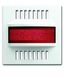 Busch-Jaeger Centrale plaat met tekstveld Busch-Infoline® alarm alpinewit - Busch-balance® SI