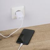 Grundig Oplader USB C 45W - Snellader voor Telefoon, Tablet en Laptop - Adapter USB C met Power Delivery - Compacte USB Adapter voor Reizen - Universeel Oplaadblokje