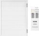 VEVOR Saloondeur Draaideuren met Scharnieren 805x1060x28cm Wit