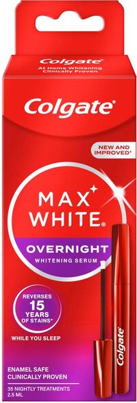 Colgate Max White Overnight Tanden Whitening Serum - 2,5 ml