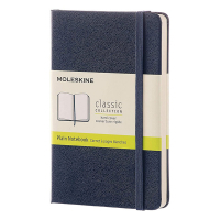 Moleskine Moleskine pocket notitieboek blanco hard cover blauw