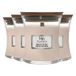 WoodWick 4x Geurkaars Mini Vanilla & Sea Salt 85 gr