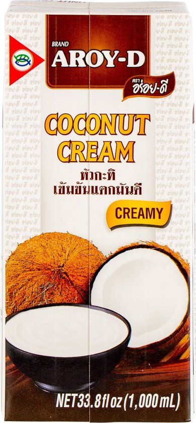 Aroy-D Kokoscreme - 1 liter