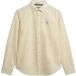 Superdry Slim Oxford Bd Overhemd Met Lange Mouwen Geel L Vrouw