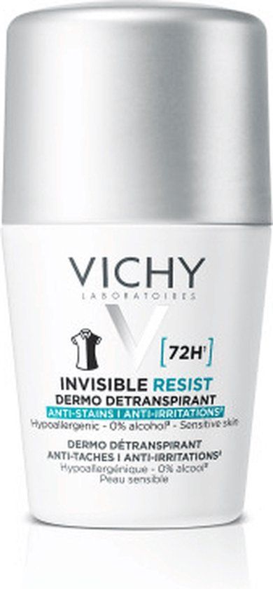Vichy Invisible Resist 72h Anti-transpirant Roller - 50ml