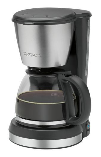 Clatronic KA 3562 - Koffiezetapparaat - 14 kopjes - Zwart/RVS