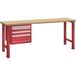 Lista Werkbank 27x36E 4 laden - hoogte 890 mm
