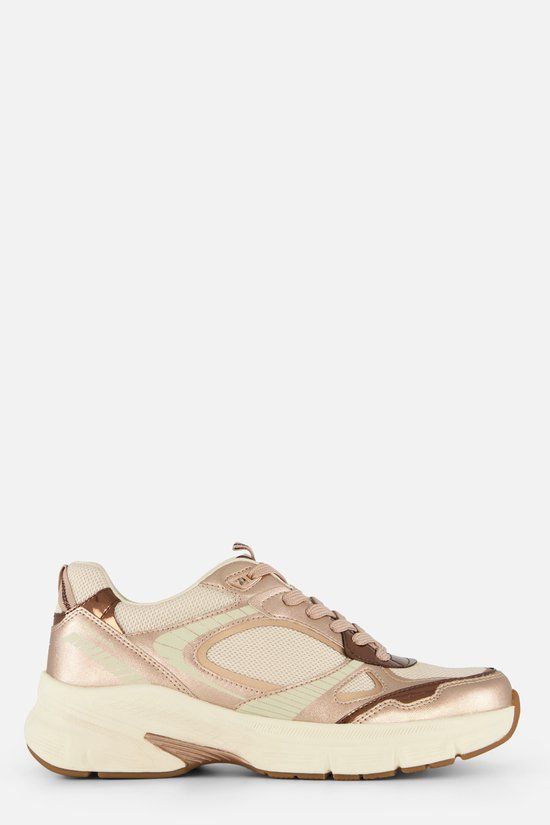 Tamaris Lage Sneakers Vrouwen Roze Synthetisch Maat 42