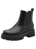 Tamaris Dames Chelseaboot 1-25454-47 001 Zwart Maat 36 EU