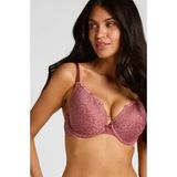 Hunkemöller Voorgevormde push-up beugel bh Marine Paars