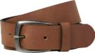JACMICHAEL Ceinture en cuir cognac pour hommes