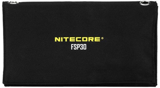 Nitecore FSP30 - Opvouwbaar Zonnepaneel - 30W - Zwart