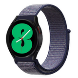 Samsung Sport Loop nylon bandje - Donkerblauw - Galaxy Watch 7 / Galaxy Watch FE - 40mm & 44mm