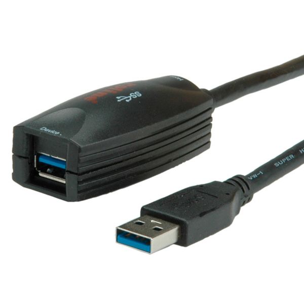 ROLINE USB 3.0 Actieve Repeater kabel 5m