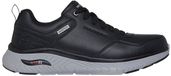 Skechers Arch Fit Crosser Ronaldo Sneakers Heren Zwart Leer Maat 41