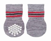 Trixie Hondensokken - Anti-slip - Grijs - One Size