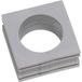 Icotek KT 34 passage de câble rainuré serrage-Ø (max.) 34 mm élastomère gris 1 pièce(s)