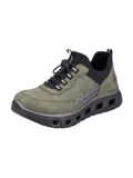 Rieker M6058 Sneakers voor dames, groen, 36 EU, groen, 36 EU Breed