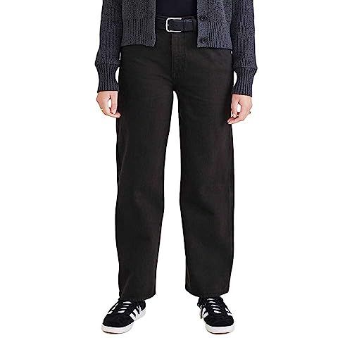 dockers High Waist Straight Leg Jeans - Black - Size 33
