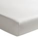 Essix Royal Line Effen Hoeslaken Katoen Perkal Parelgrijs 80 x 200 cm