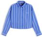 Tommy Jeans Blouse royal blue/koningsblauw / wit